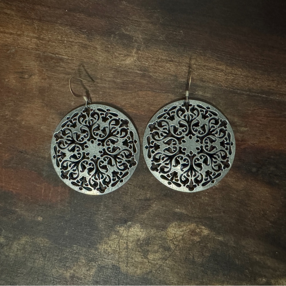 Oberon Design Filigree Earrings